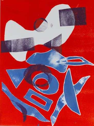 Collagraph print