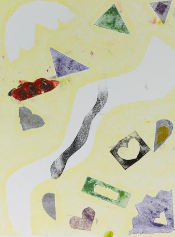 Collagraph print
