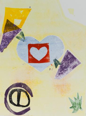 Collagraph print