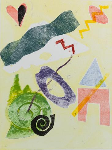 Collagraph print