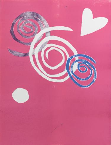 Collagraph print