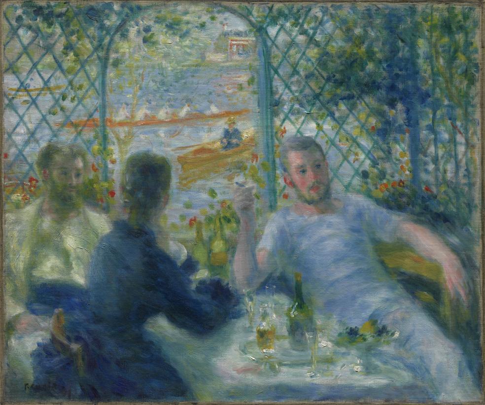 Renoir, Lunch at the Restaurant Fournaise, The Rowers Lunch, Art Institute of Chicago.jpg image for 2017-12-03-renoir-panel