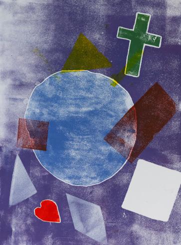 Collagraph print