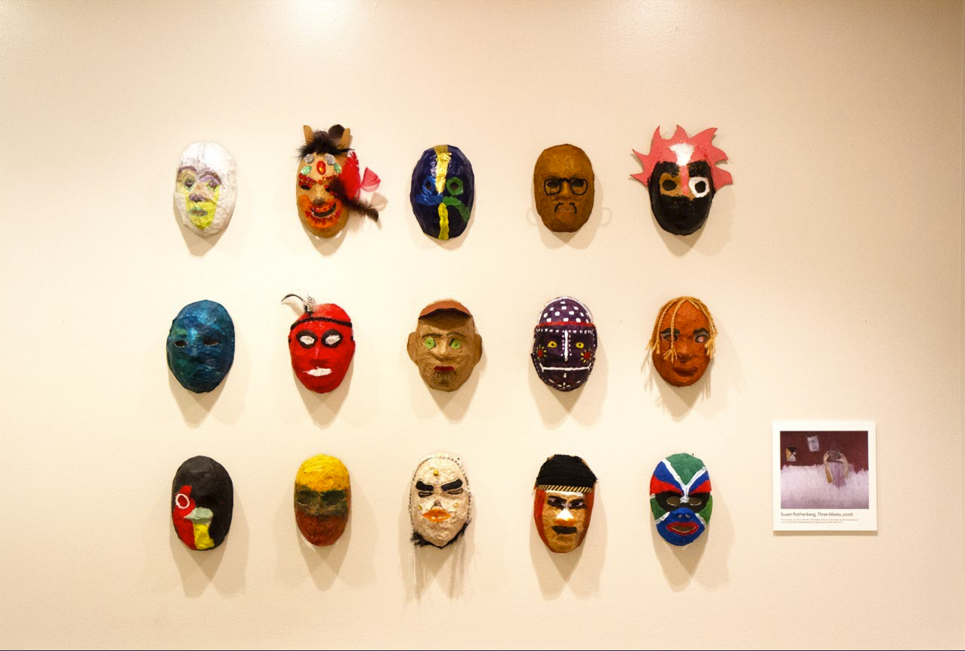 Revealing and Creating Identity Washington Home Center The artists pose with their masks. The beauty of the masks and their creators inspired these studio portraits, which were designed and photographed by Nephelie Andonyadis.